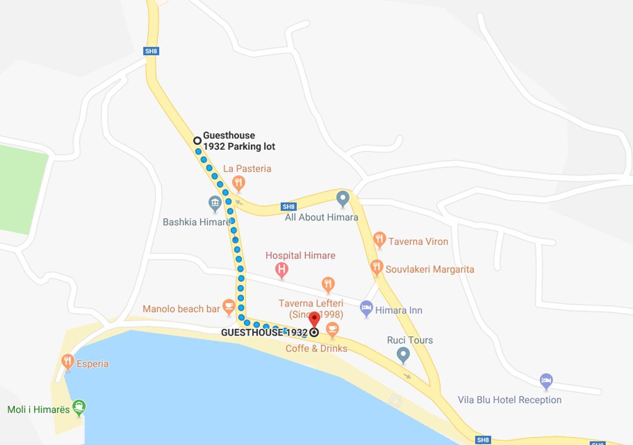 Guesthouse 1932 Himara Zewnętrze zdjęcie